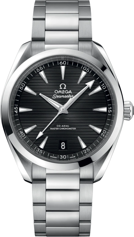 Omega,Aqua Terra 41mm,41mm,Stainless Steel,Black,Automatic,Date,Co-Axial Escapement,220,220.10.41.21.01.001