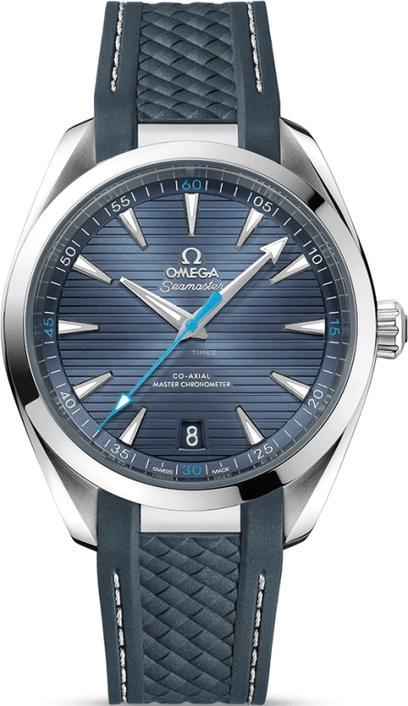 Omega,Aqua Terra 41mm,41mm,Stainless Steel,Blue,Automatic,Date,Co-Axial Escapement,220,220.12.41.21.03.002