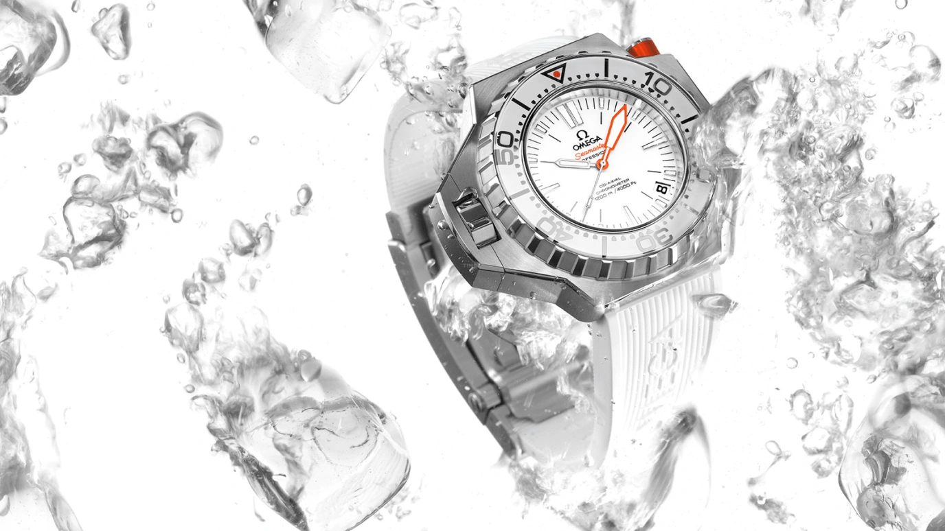 Omega,Seamaster PloProf 55mm,55mm,Stainless Steel,White,Automatic,Date,Co-Axial Escapement,224,224.32.55.21.04.001