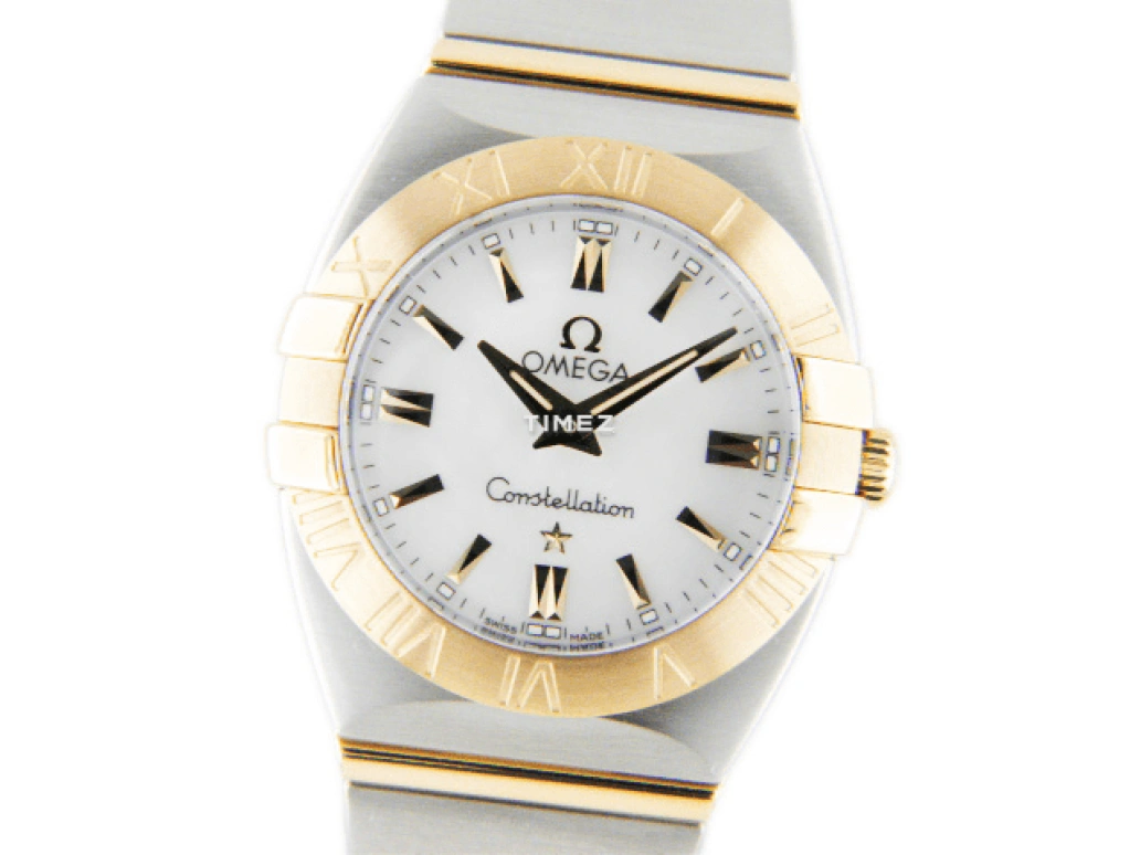 Omega,Constellation 24mm,24mm,Stainless Steel,Silver White,Quartz,30000hours,In-house Caliber,1381,1381.70.00