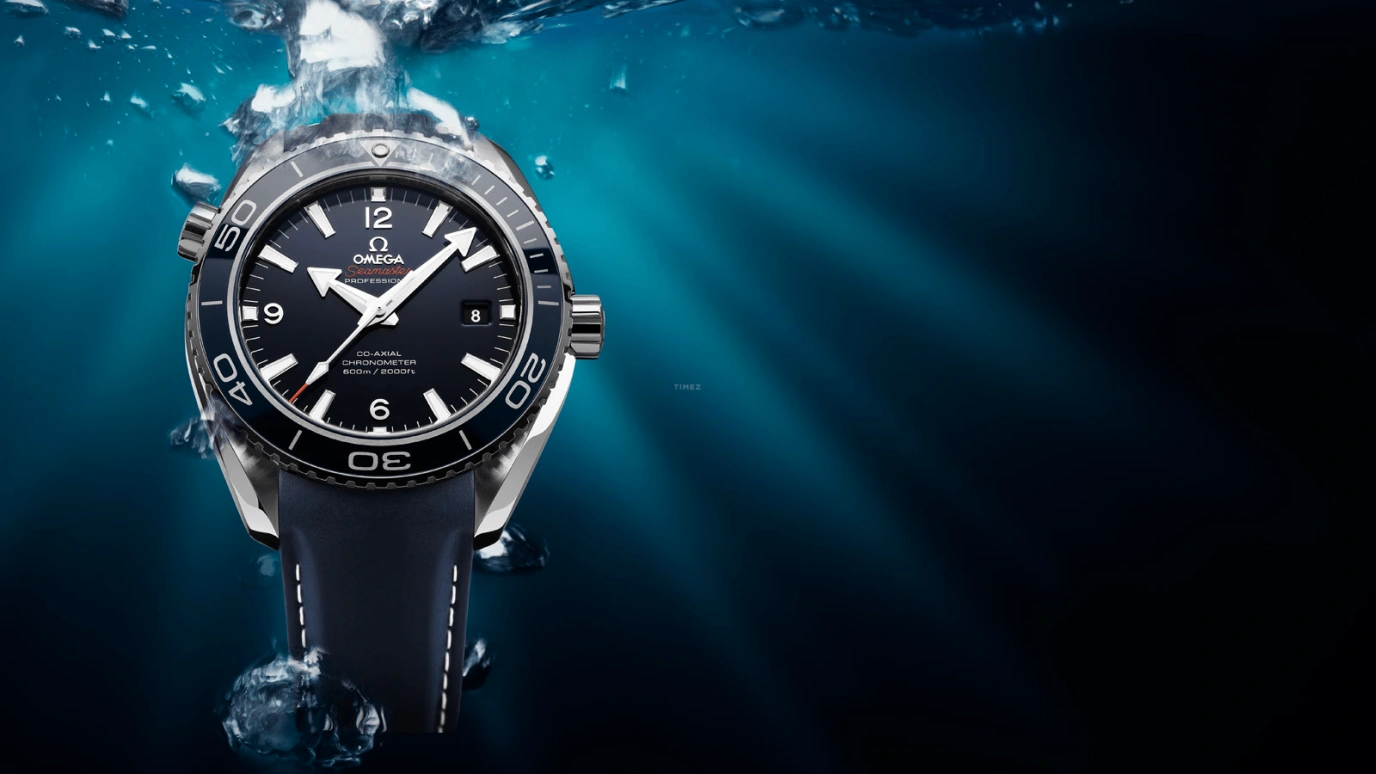 Omega,Seamaster Planet Ocean 45.50mm,45.50mm,Titanium,Blue,Automatic,Date,Co-Axial Escapement,232,232.92.46.21.03.001