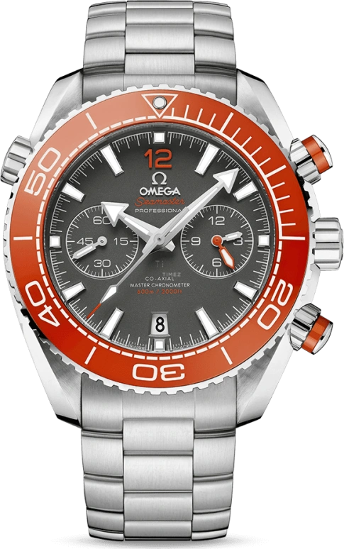 Omega,Seamaster Planet Ocean 45.50mm,45.50mm,Stainless Steel,Grey,Automatic,Chronograph,Date,Co-Axial Escapement,Column Wheel,60hours,In-house Caliber,215,215.30.46.51.99.001