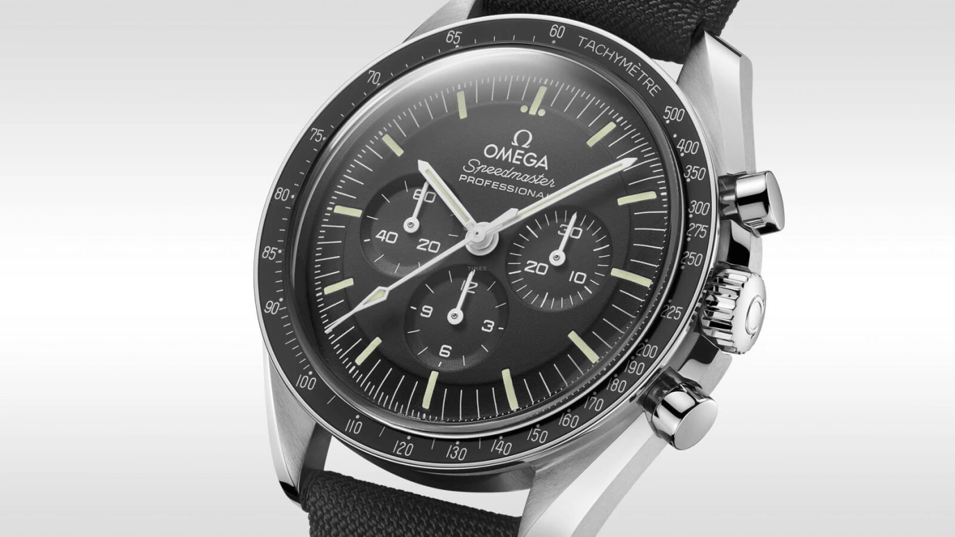 Omega,Speedmaster 42mm,42mm,Stainless Steel,Black,Handwound,Chronograph,50hours,310,310.32.42.50.01.001