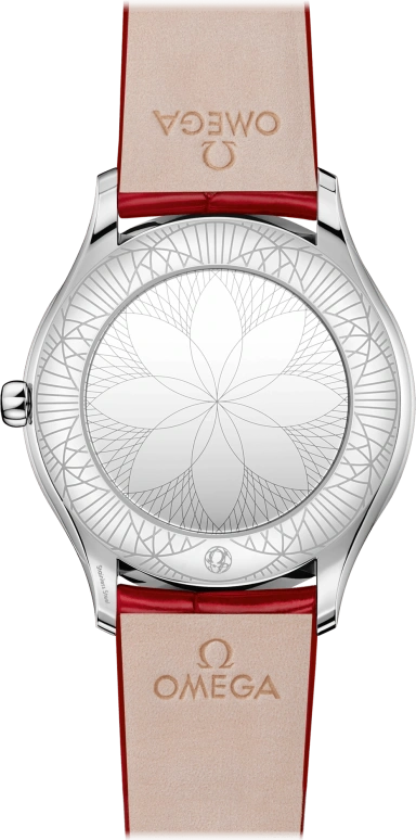 Omega,Trésor 36mm,36mm,Stainless Steel,Silver,Quartz,Day,Zodiac Indications,428,428.18.36.60.02.001
