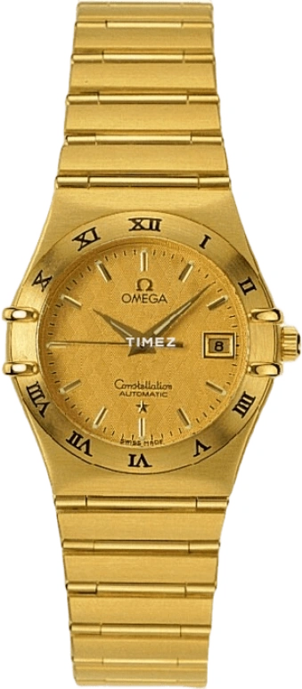 Omega,Constellation 27.50mm,27.50mm,Yellow Gold,Gold,Automatic,Day,42hours,1192,1192.10.00