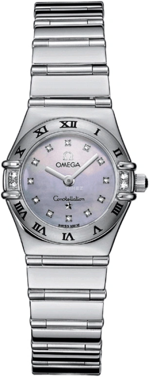 Omega,Constellation 22.50mm,22.50mm,Stainless Steel,Silver,Quartz,Day,30000hours,1566,1566.66.00