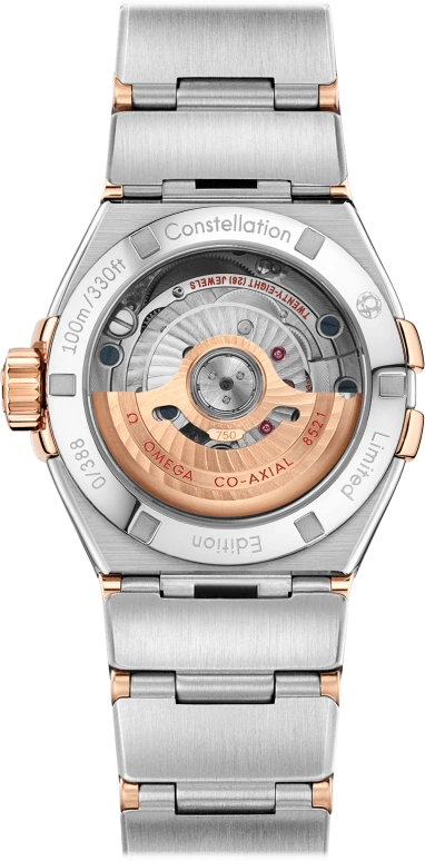 Omega,Constellation 27mm,27mm,Stainless Steel,Blue,Automatic,Day,50hours,123,123.20.27.20.53.003