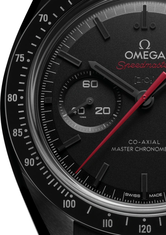 Omega,Speedmaster 44.25mm,44.25mm,Ceramic,Black,Handwound,Chronograph,Dule Time,Anti-magnetic,310,310.92.44.51.01.001