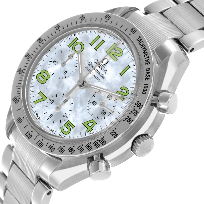 Omega,Speedmaster 39mm,39mm,Stainless Steel,White,Automatic,Chronograph,42hours,3534,3534.72.00