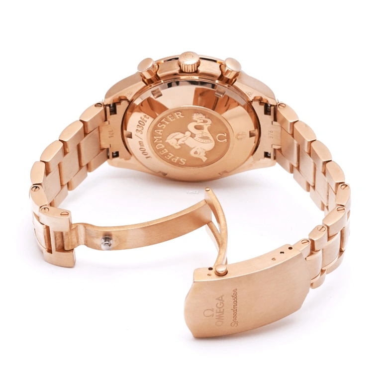 Omega,Speedmaster 40mm,40mm,Red Gold,Black,Automatic,Chronograph,Day,323,323.50.40.40.01.001