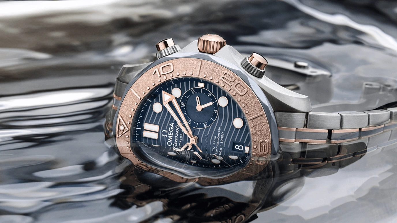 Omega,Seamaster Diver 300M 44mm,44mm,Stainless Steel,Blue,Automatic,Chronograph,Date,Co-Axial Escapement,Column Wheel,60hours,In-house Caliber,210,210.60.44.51.03.001