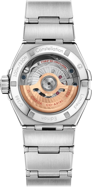 Omega,Constellation 27mm,27mm,Stainless Steel,Blue,Automatic,50hours,In-house Caliber,123,123.15.27.20.53.002