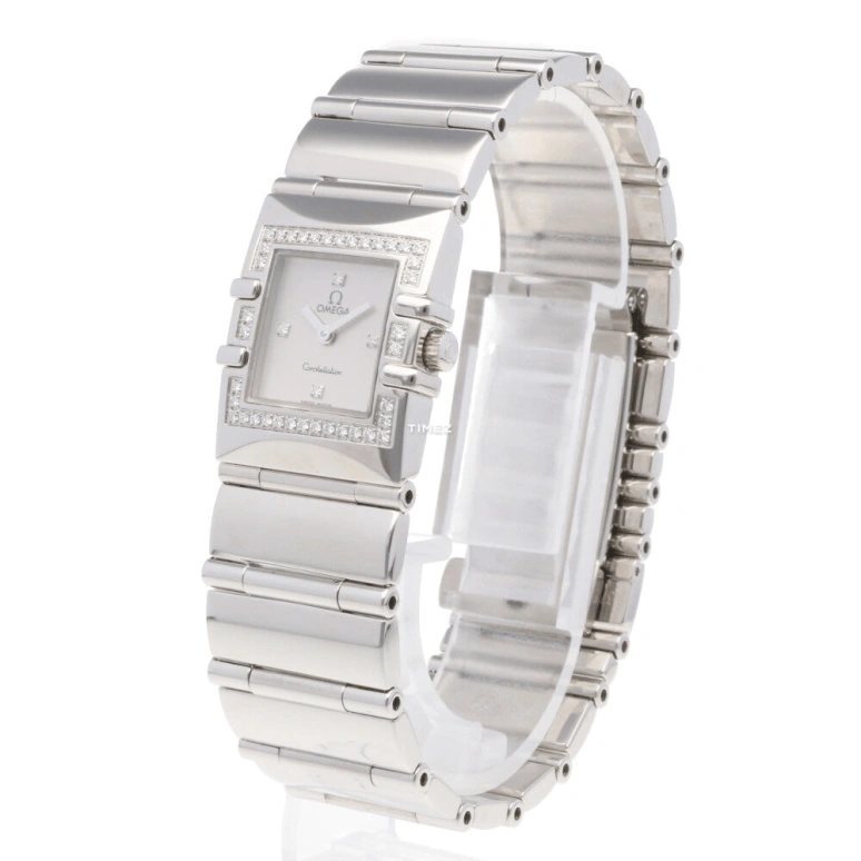 Omega,Constellation 24x19.30mm,24x19.30mm,Stainless Steel,White,Quartz,30000hours,In-house Caliber,1528,1528.36.00