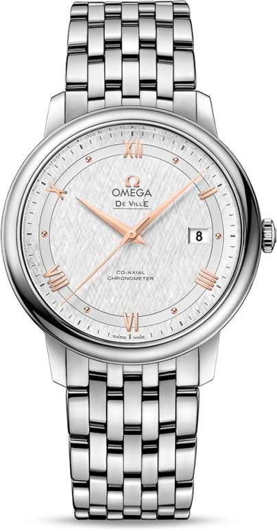 Omega,De Ville 39.50mm,39.50mm,Stainless Steel,Silver,Automatic,Date,Co-Axial Escapement,424,424.10.40.20.02.004