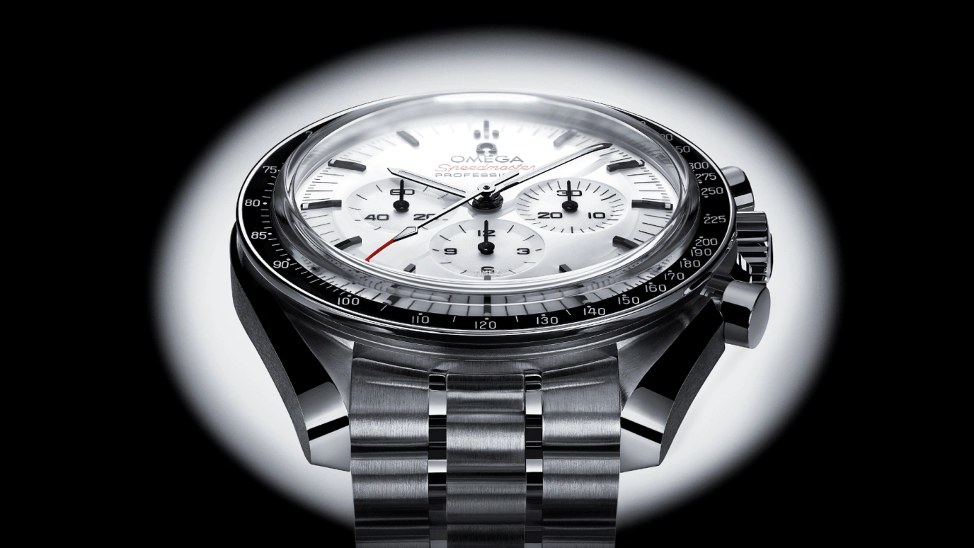 Omega,Speedmaster 42mm,42mm,Stainless Steel,White,Handwound,Chronograph,Anti-magnetic,310,310.30.42.50.04.001