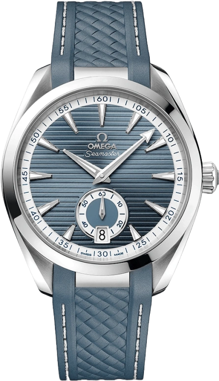 Omega,Aqua Terra 41mm,41mm,Stainless Steel,Blue,Automatic,Date,Co-Axial Escapement,220,220.12.41.21.03.005