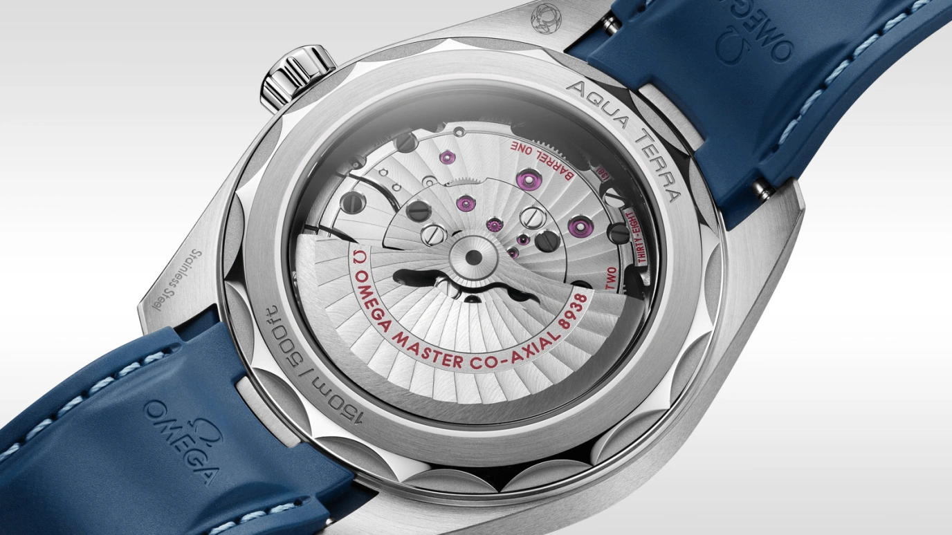 Omega,Aqua Terra 43mm,43mm,Stainless Steel,Blue,Automatic,Date,World Time,Co-Axial Escapement,220,220.12.43.22.03.001