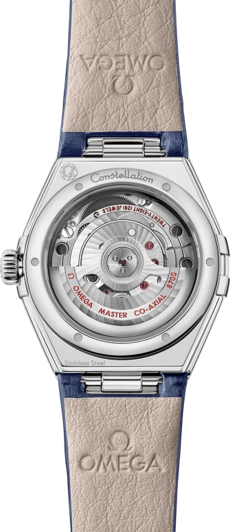 Omega,Constellation 29mm,29mm,Stainless Steel,Purple,Automatic,Day,Anti-magnetic,131,131.18.29.20.60.001