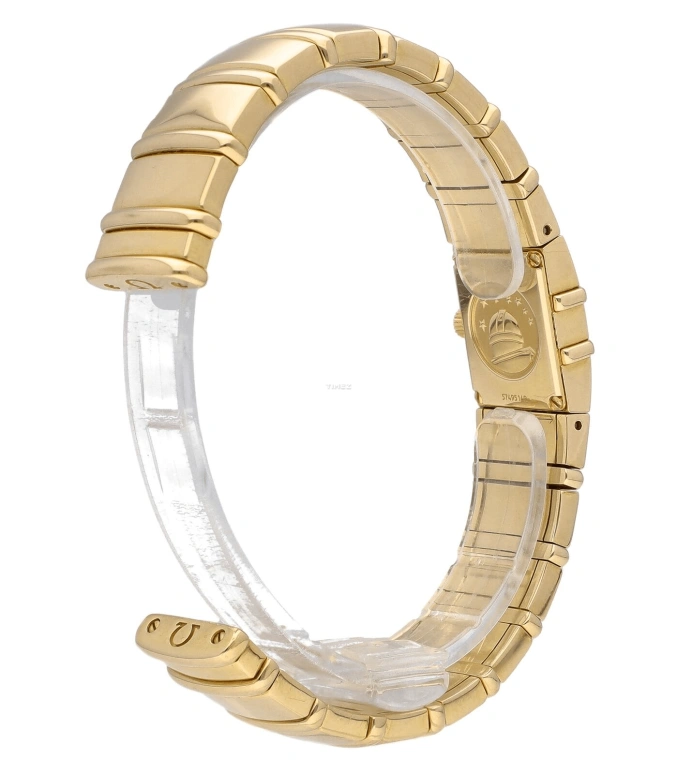 Omega,Constellation 20mm,20mm,Yellow Gold,Silver White,Quartz,30000hours,In-house Caliber,1141,1141.71.40