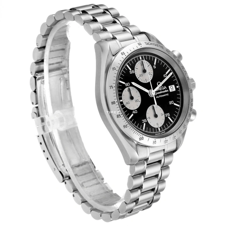 Omega,Speedmaster 39mm,39mm,Stainless Steel,Black,Automatic,Chronograph,Day,3511,3511.50.00