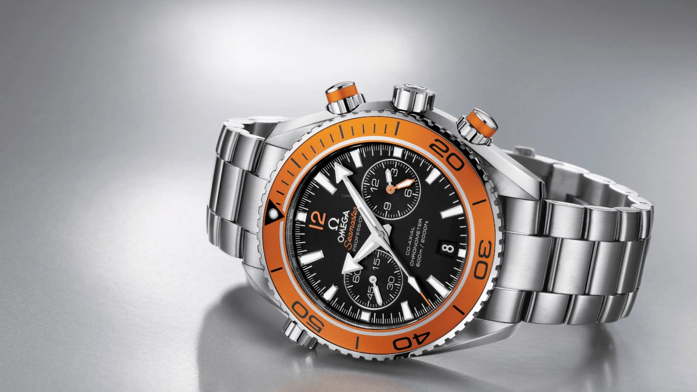 Omega,Seamaster Planet Ocean 45.50mm,45.50mm,Stainless Steel,Black,Automatic,Chronograph,Date,Co-Axial Escapement,Column Wheel,60hours,In-house Caliber,232,232.30.46.51.01.002