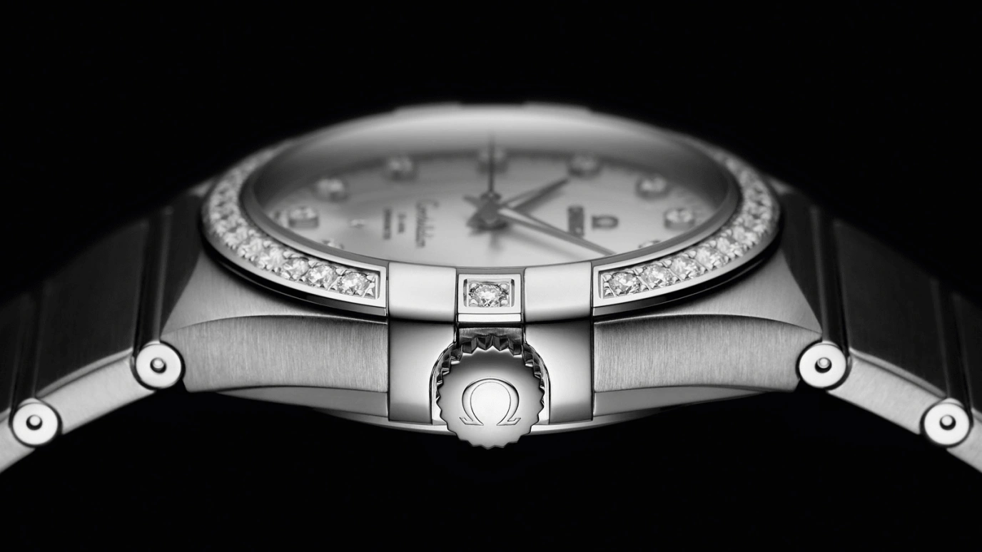Omega,Constellation 35mm,35mm,Stainless Steel,Silver,Automatic,Date,Co-Axial Escapement,123,123.15.35.20.52.001