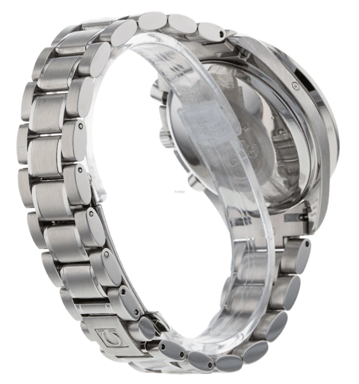 Omega,Speedmaster (Non-Moonwatch) 39mm,39mm,Stainless Steel,Silver,Automatic,Chronograph,Month,Date,Day,42hours,In-house Caliber,3523,3523.30.00