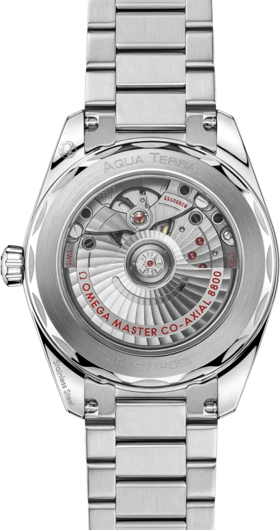 Omega,Aqua Terra 38mm,38mm,Stainless Steel,Stone Green,Green,Automatic,Day,Anti-magnetic,220,220.10.38.20.03.005