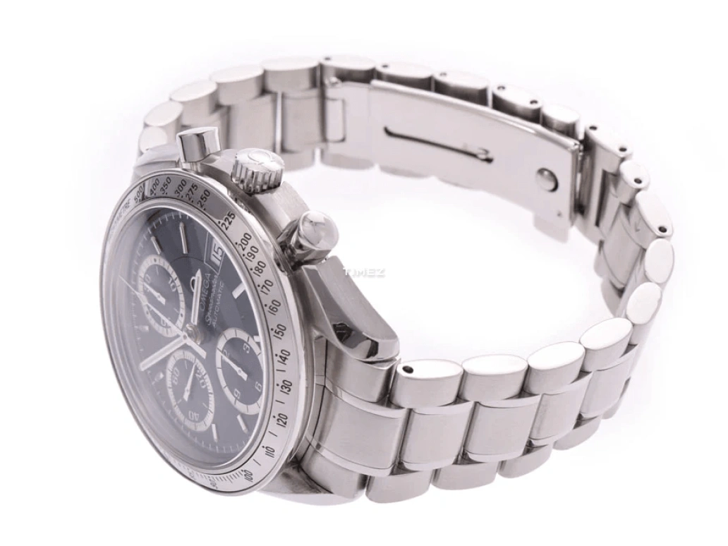 Omega,Speedmaster 40mm,40mm,Stainless Steel,Black,Automatic,Chronograph,Day,3513,3513.46
