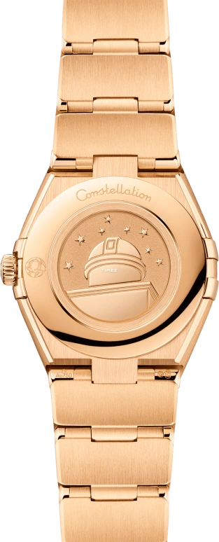 Omega,Constellation 25mm,25mm,Yellow Gold,Yellow,Quartz,In-house Caliber,Sapphire,Crystal Glass,131,131.55.25.60.99.003