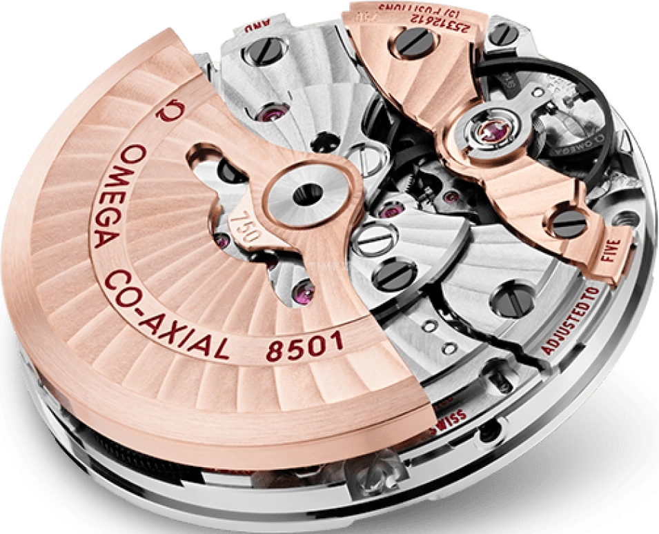 Omega,Aqua Terra 38.50mm,38.50mm,Red Gold,White,Automatic,Date,Co-Axial Escapement,231,231.55.39.21.55.001