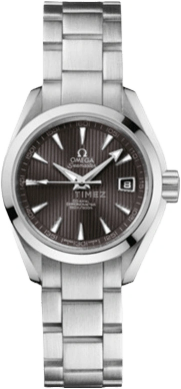 Omega,Aqua Terra 30mm,30mm,Stainless Steel,Grey,Automatic,Date,Zodiac Indications,Co-Axial Escapement,231,231.10.30.20.06.001