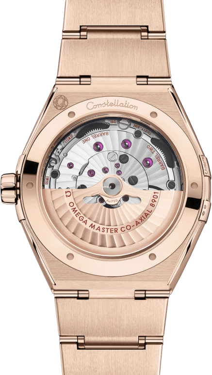 Omega,Constellation 41mm,41mm,Sedna Gold,Pink Red,Automatic,Day,60hours,131,131.50.41.21.99.002