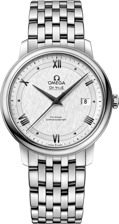 Omega,De Ville 39.50mm,39.50mm,Stainless Steel,Silver,Automatic,Date,Co-Axial Escapement,424,424.10.40.20.02.005