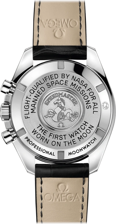 Omega,Speedmaster 42mm,42mm,Stainless Steel,Black,Handwound,Chronograph,Moonphase,Day,311,311.33.42.30.01.001