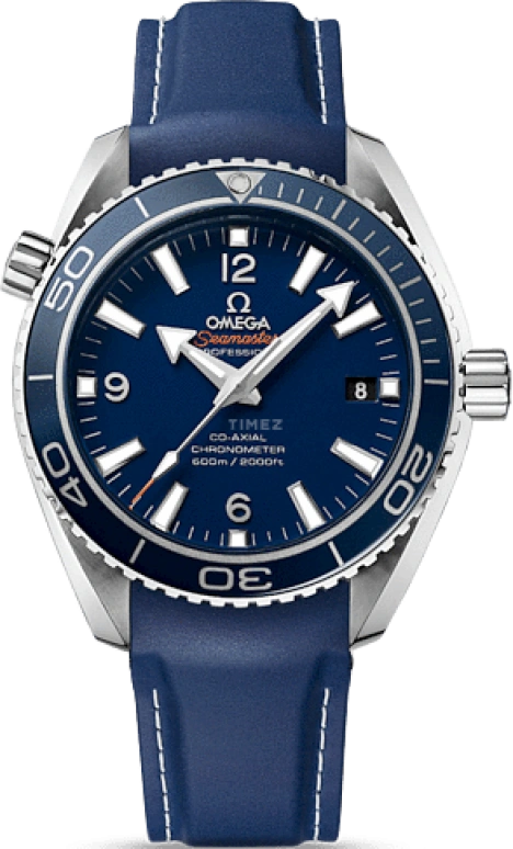 Omega,Seamaster Planet Ocean 42mm,42mm,Titanium,Blue,Automatic,Date,Co-Axial Escapement,232,232.92.42.21.03.001