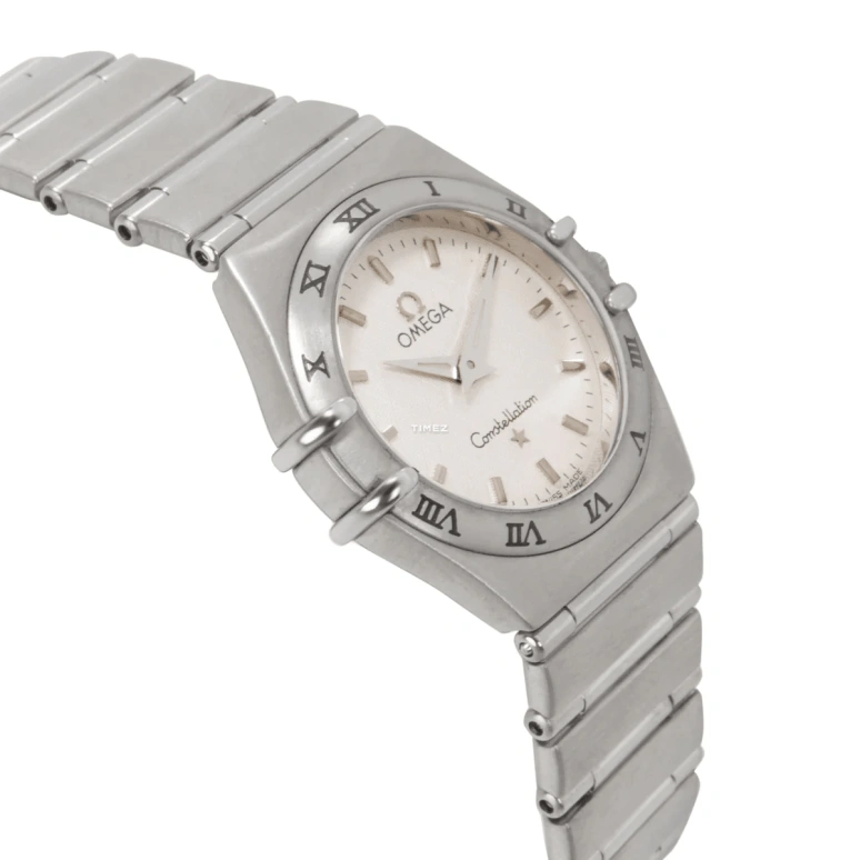 Omega,Constellation 25.50mm,25.50mm,Stainless Steel,Silver,Quartz,30000hours,In-house Caliber,1572,1572.30.00