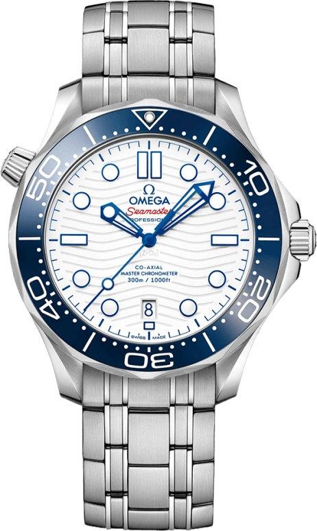 Omega,Seamaster Diver 300M 42mm,42mm,Ceramic,Stainless Steel,White,Automatic,Date,Co-Axial Escapement,522,522.30.42.20.04.001