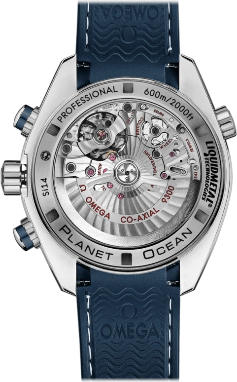Omega,Seamaster Planet Ocean 45.50mm,45.50mm,Titanium,Black,Automatic,Chronograph,Date,Co-Axial Escapement,Column Wheel,60hours,In-house Caliber,232,232.92.46.51.03.001