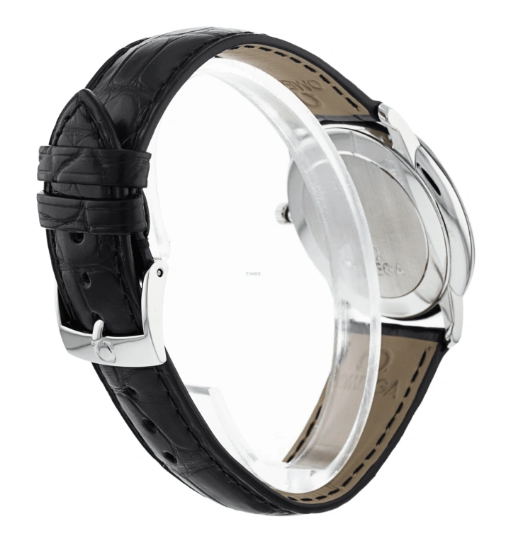 Omega,De Ville 34.40mm,34.40mm,Stainless Steel,Black,Quartz,Day,30000hours,4810,4810.52.01