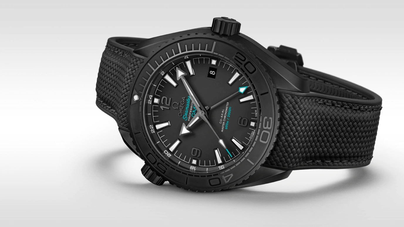 Omega,Seamaster Planet Ocean 45.50mm,45.50mm,Ceramic,Black,Automatic,Date,Co-Axial Escapement,215,215.92.46.22.01.005