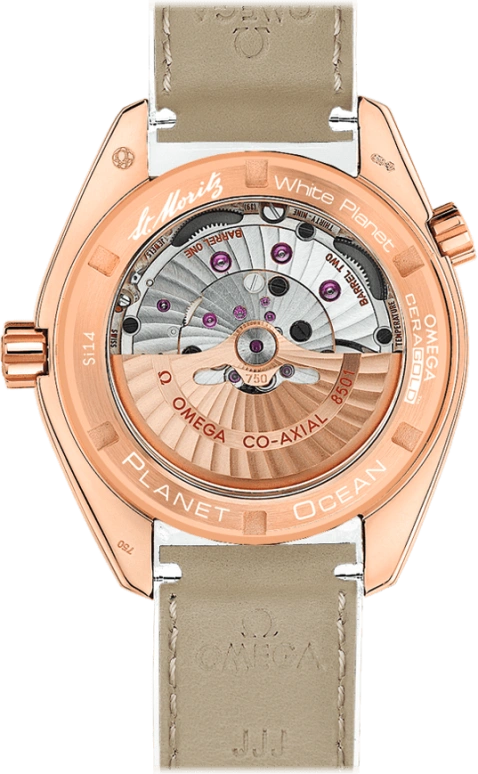 Omega,Seamaster Planet Ocean 42mm,42mm,Red Gold,White,Automatic,Date,Co-Axial Escapement,232,232.63.42.21.04.001