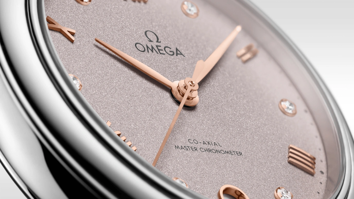 Omega,De Ville 34mm,34mm,Stainless Steel,Grey,Automatic,Day,Co-Axial Escapement,Anti-magnetic,434,434.13.34.20.52.002