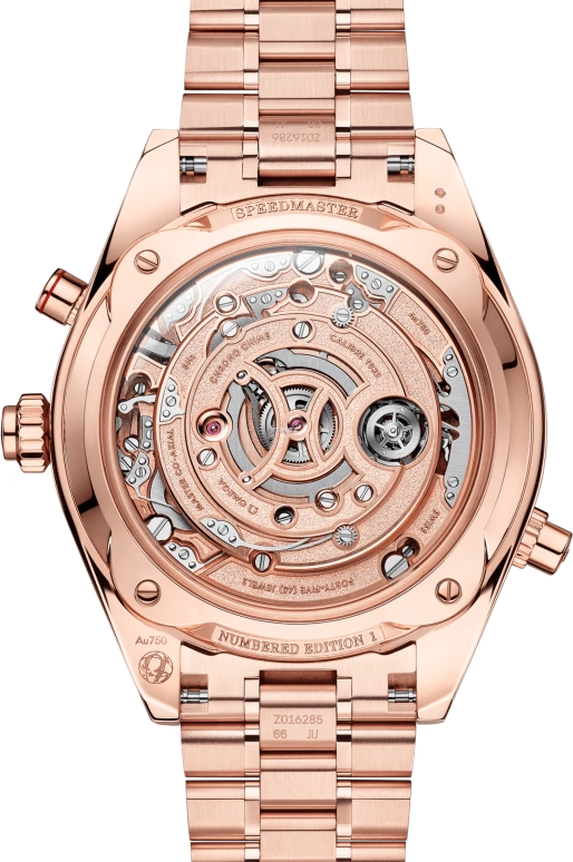 Omega,Speedmaster 45mm,45mm,Sedna Gold,Blue,Rose Gold,Handwound,Chronograph,Minute Repeater,Anti-magnetic,522,522.50.45.52.03.001