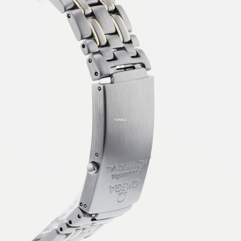Omega,Seamaster Diver 300M 41mm,41mm,Yellow Gold,Stainless Steel,Blue,Automatic,Day,44hours,2455,2455.80.00
