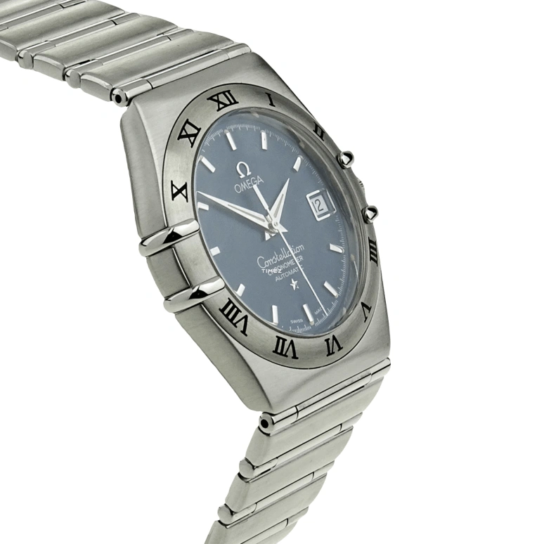 Omega,Constellation 35.50mm,35.50mm,Stainless Steel,Blue,Automatic,Day,44hours,1502,1502.40.00
