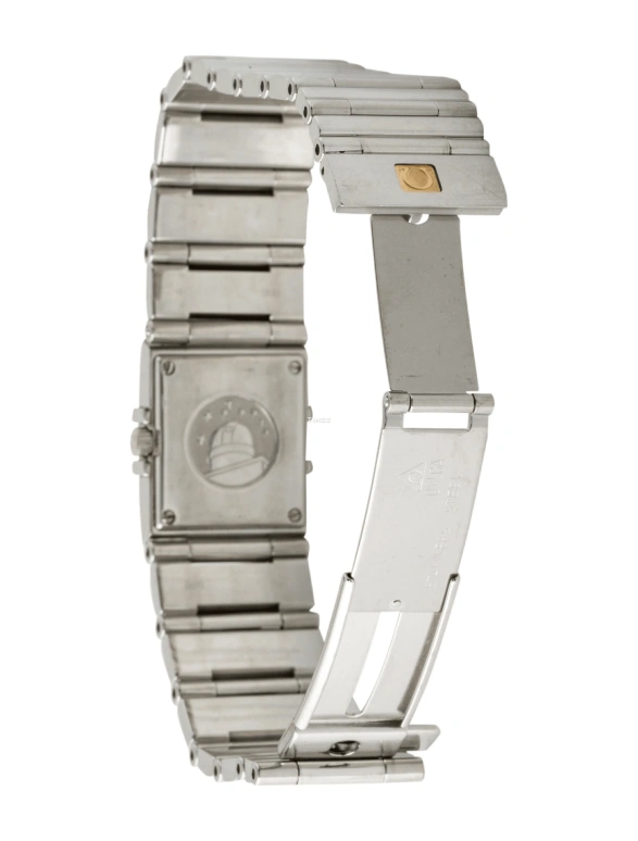 Omega,Constellation 24x19.30mm,24x19.30mm,Stainless Steel,Black,Quartz,30000hours,In-house Caliber,1521,1521.41.00