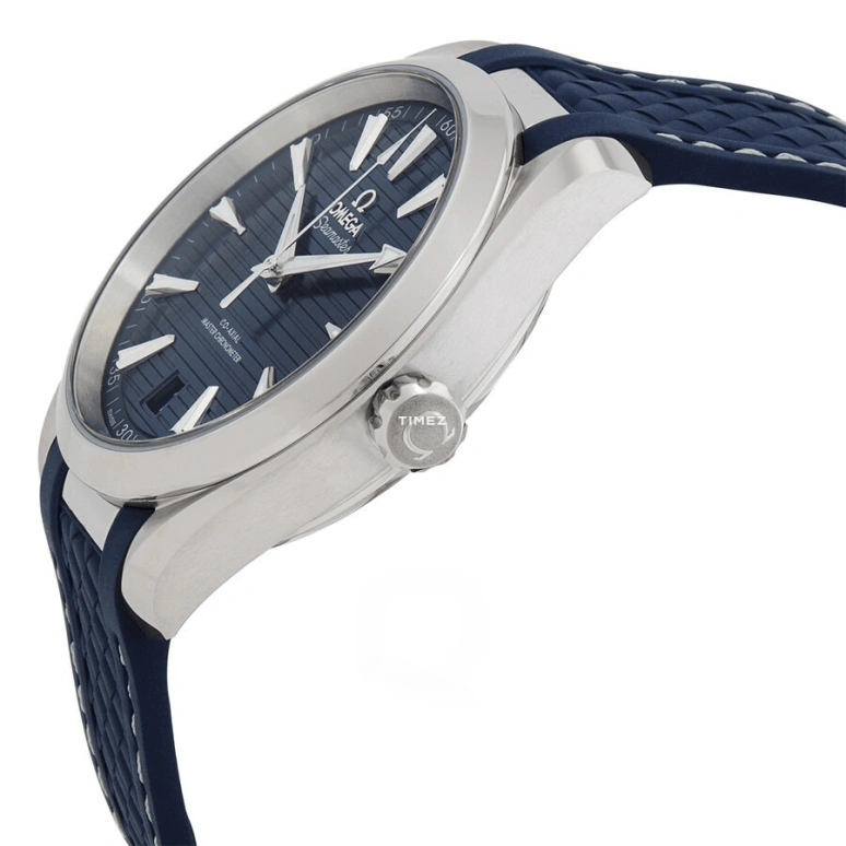 Omega,Seamaster 41mm,41mm,Stainless Steel,Blue,Automatic,Day,Anti-magnetic,220,220.12.41.21.03.007