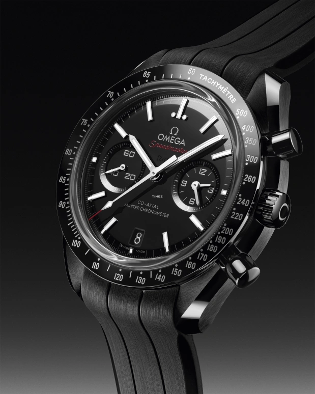 Omega,Speedmaster 44.25mm,44.25mm,Ceramic,Black,Automatic,Chronograph,Day,Dule Time,Anti-magnetic,60hours,In-house Caliber,310,310.92.44.51.01.004