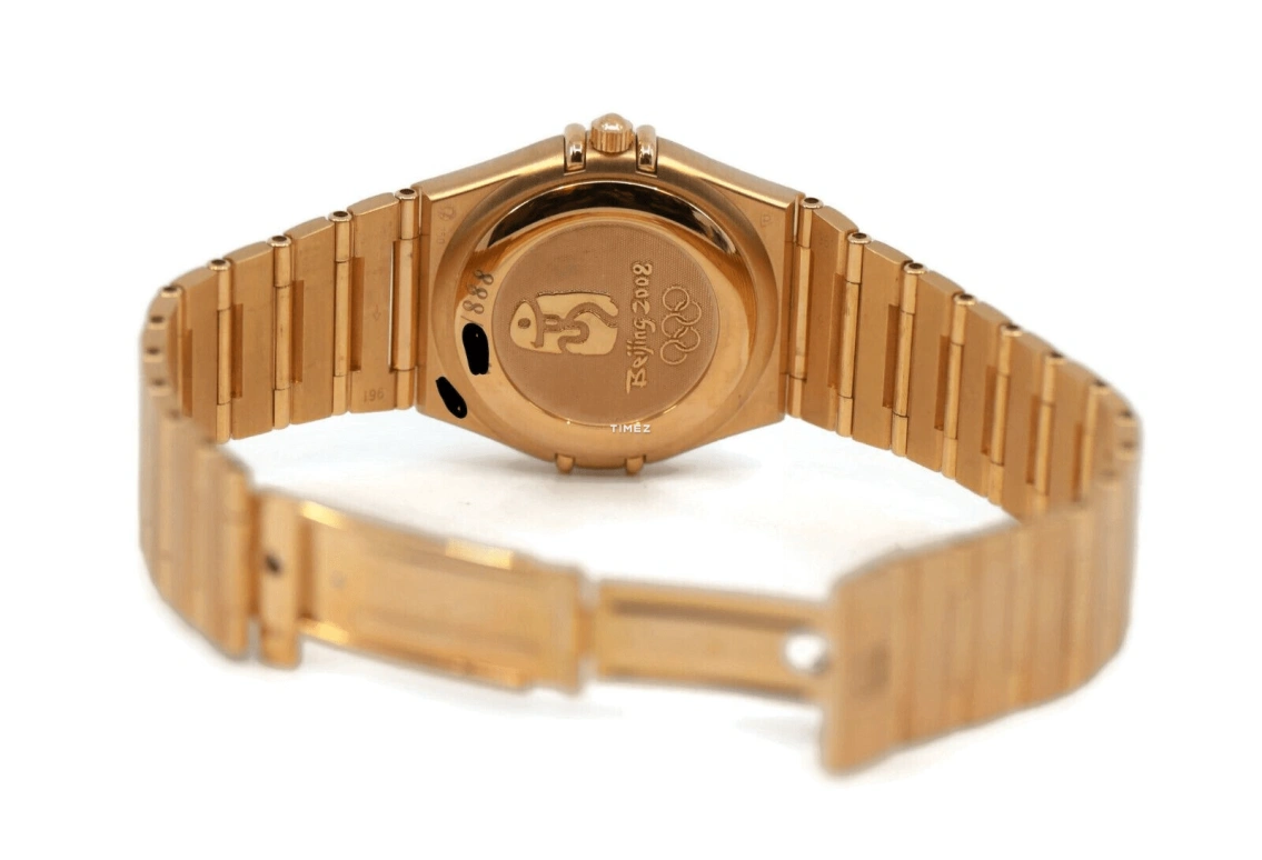 Omega,Specialities 36mm,36mm,Red Gold,Silver,Automatic,Day,44hours,111,111.50.36.10.52.002